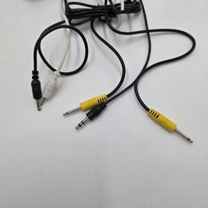 Lot of 5 Assorted 3.5mm & DC Power Cords – Untested